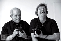 John Loengard & Joe McNally, July 2010