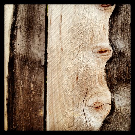 Cedar Fence Detail