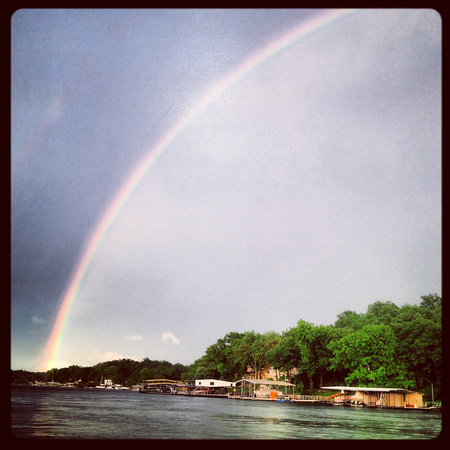 Birthday Rainbow, Lake of the Ozarks